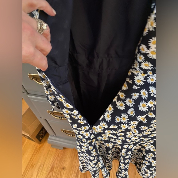 71F/25C Daisy Floral Long-Sleeve Dress XS - Picture 11 of 14